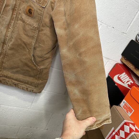 Vintage Carhartt Quilted Artic Jacket “Brown” C26 BRN - Picture 6 of 13